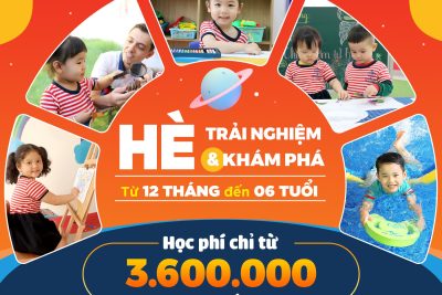 TẶNG CON MÙA HÈ TRẢI NGHIỆM VÀ KHÁM PHÁ CÙNG IEC SUMMER CAMP 2024 TẠI IEC