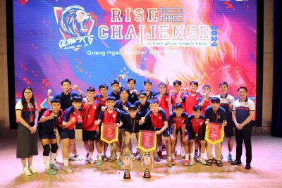 LỄ BẾ MẠC GIẢI THI ĐẤU THỂ THAO LIÊN HỆ THỐNG UKA, IEC, iSCHOOL – “RISE TO THE CHALLENGE – CHINH PHỤC THÁCH THỨC”