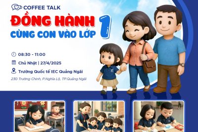 BA MẸ CÓ CON CHUẨN BỊ VÀO LỚP 1 – ĐỪNG BỎ LỠ HỘI THẢO NÀY 👇