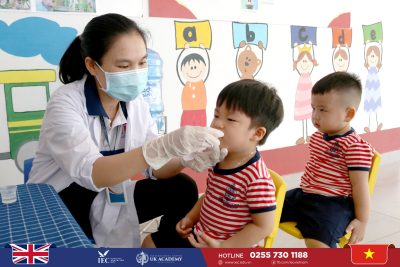 TRƯỜNG QUỐC TẾ IEC QUẢNG NGÃI TỔ CHỨC TẨY GIUN ĐỊNH KỲ NĂM HỌC 2024 – 2025