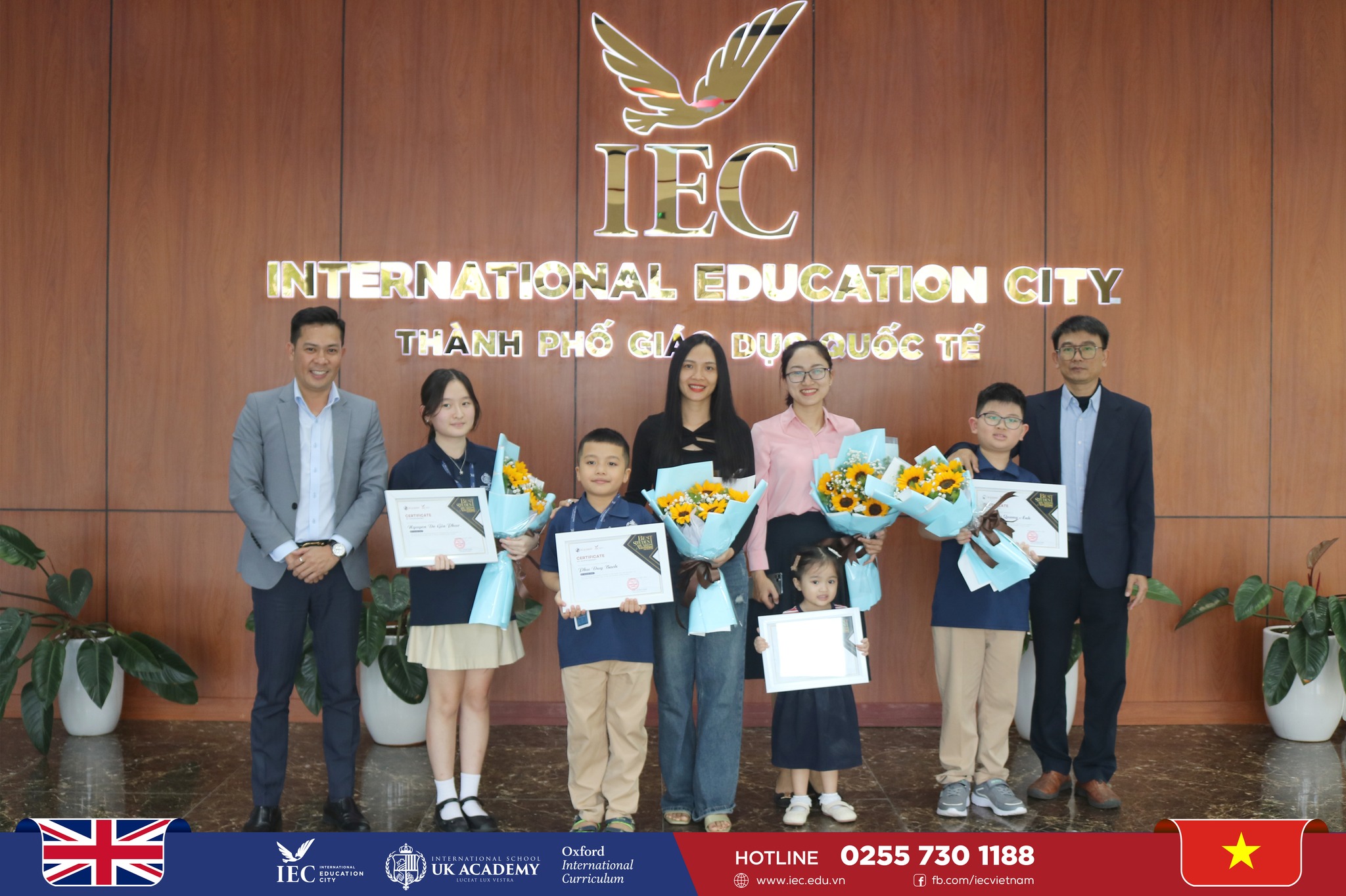 LỄ VINH DANH HỌC SINH TIÊU BIỂU CẤP HỆ THỐNG UKA & IEC HỌC KỲ I NĂM HỌC 2024 – 2025