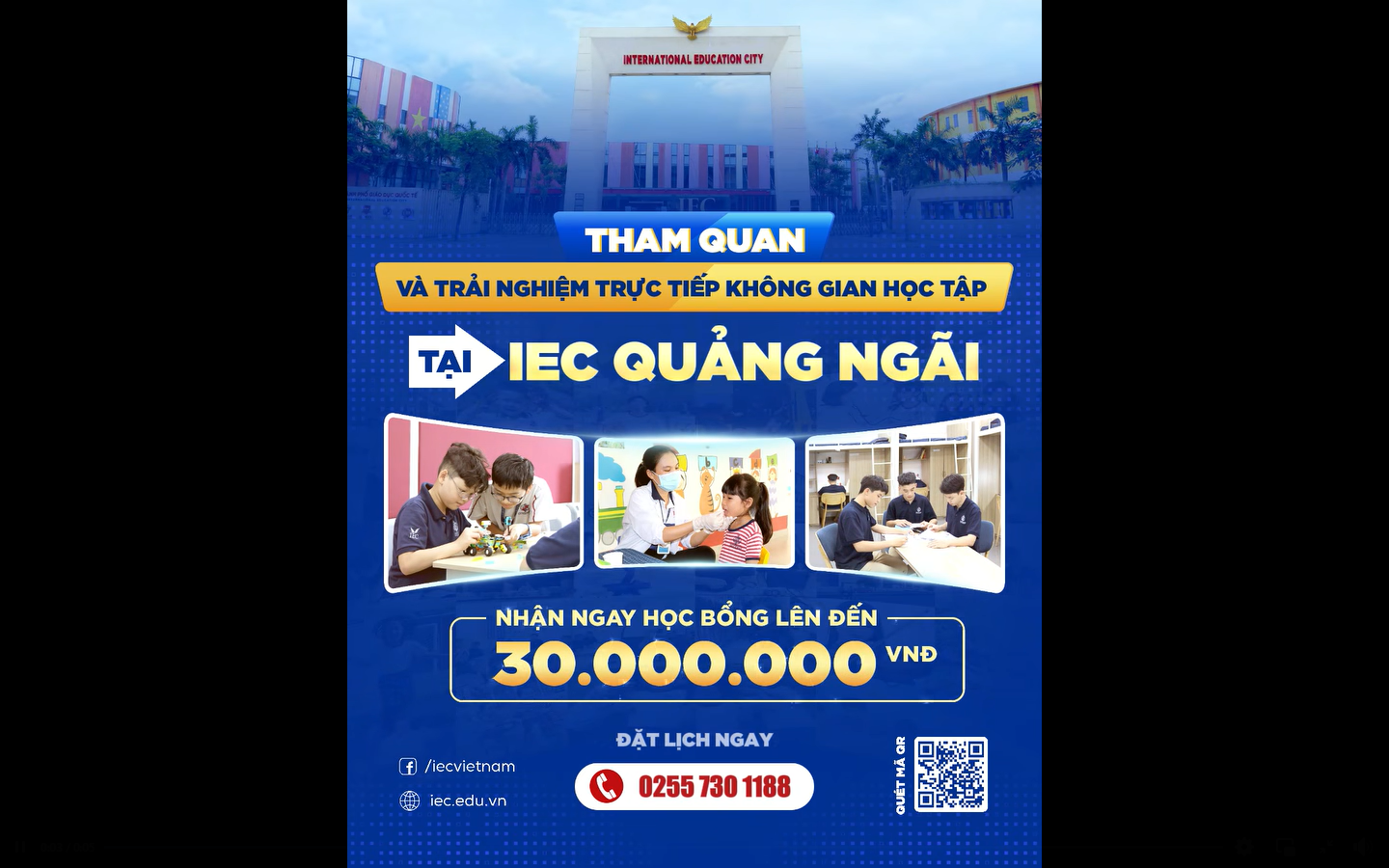 TỔNG HỢP THÔNG TIN TUYỂN SINH CỦA IEC QUẢNG NGÃI NĂM HỌC 2025-2026